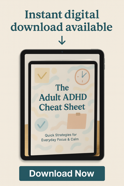 The Adult ADHD Cheat Sheet
